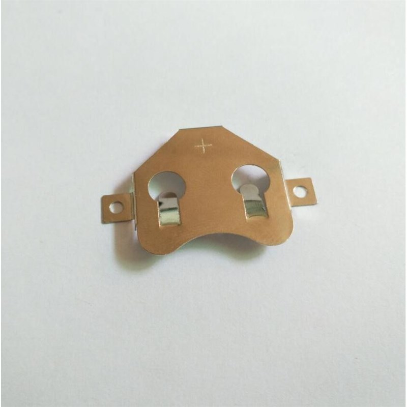 CR2430贴片电池座子 SMT五金电池扣 磷铜/锰钢电池扣