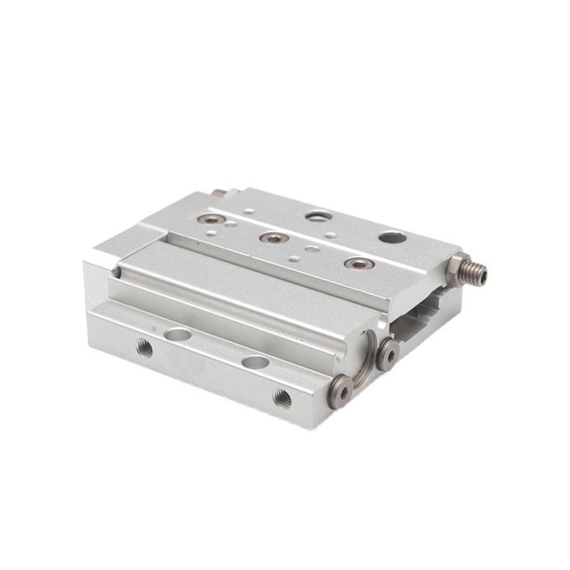 可诚气动精密超薄滑台气缸HLF8X10S 12X20S 16X30S 20X50S 75 100