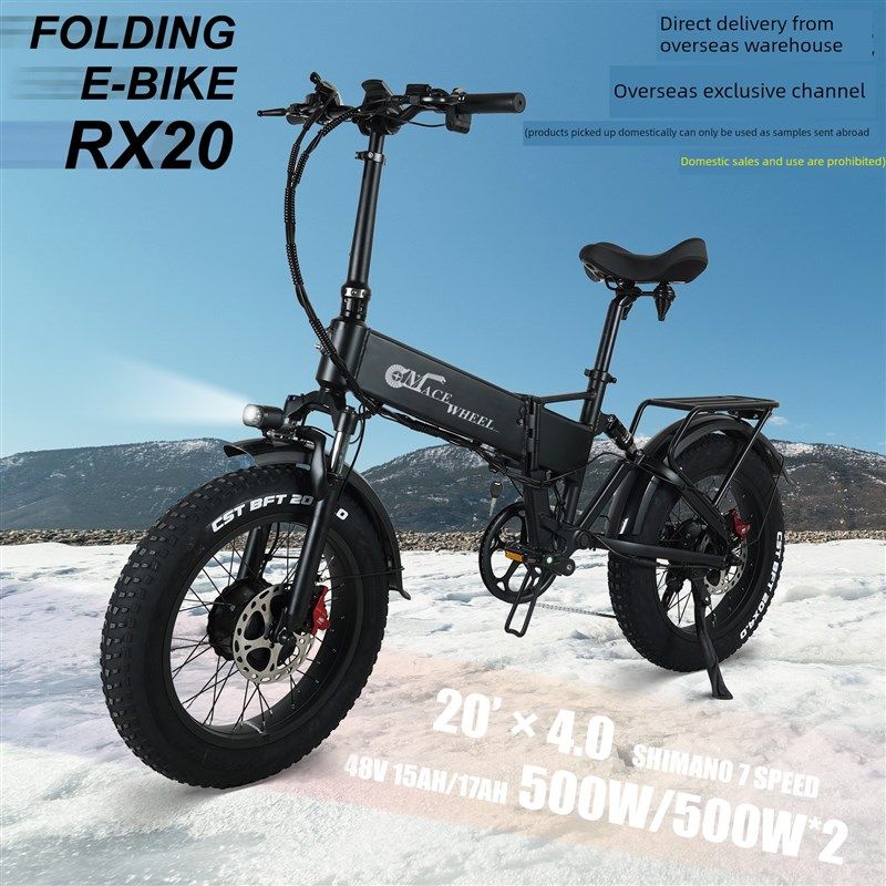 采购产品20英寸可折叠双驱动电动自t行车,雪地车,轻便摩托车,锂电