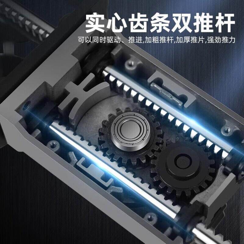 汉施汉IKJ4078施打美胶缝剂墙电动打胶枪双管机双组份真瓷胶地