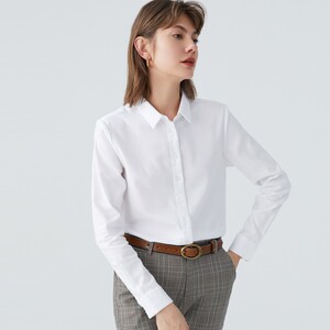 宿色磨毛衬衫女长袖l厚款2021秋冬法兰绒打底衫棉加绒叠穿衬衣百