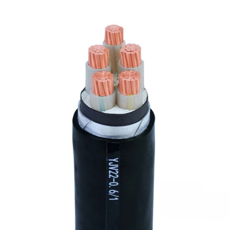 九州星JIUZHOUXING电缆线铜芯电缆单位/米YJV22五芯5*6平方单