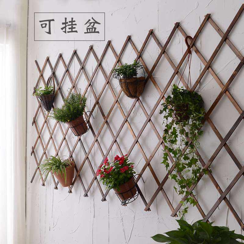爬腾植物架爬墙网格花架植物爬藤架子花支架室外S阳台壁挂式攀爬