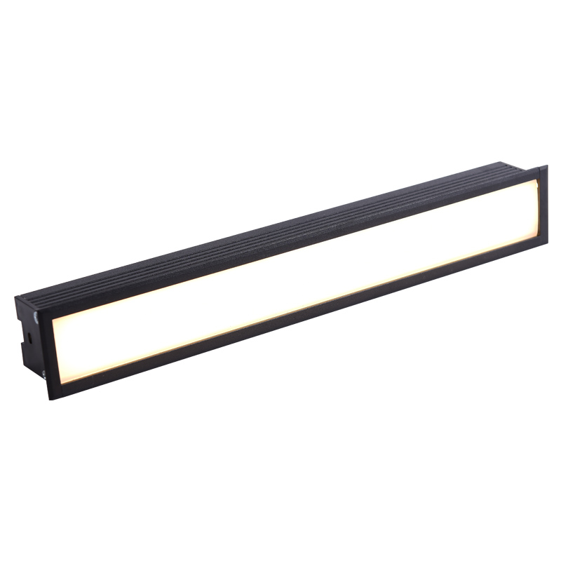 led长条筒灯嵌入式天花条形泛光灯客厅无灯线性长方形格栅射灯