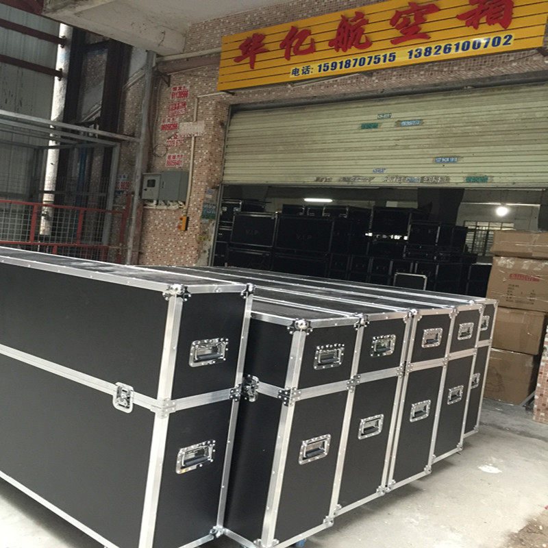 音响线材航空箱机柜运输展览仪器防震显示屏铝合金工具箱