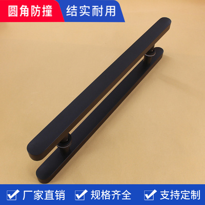 直条方中圆门大门把手木门亚黑办公室大门拉手
