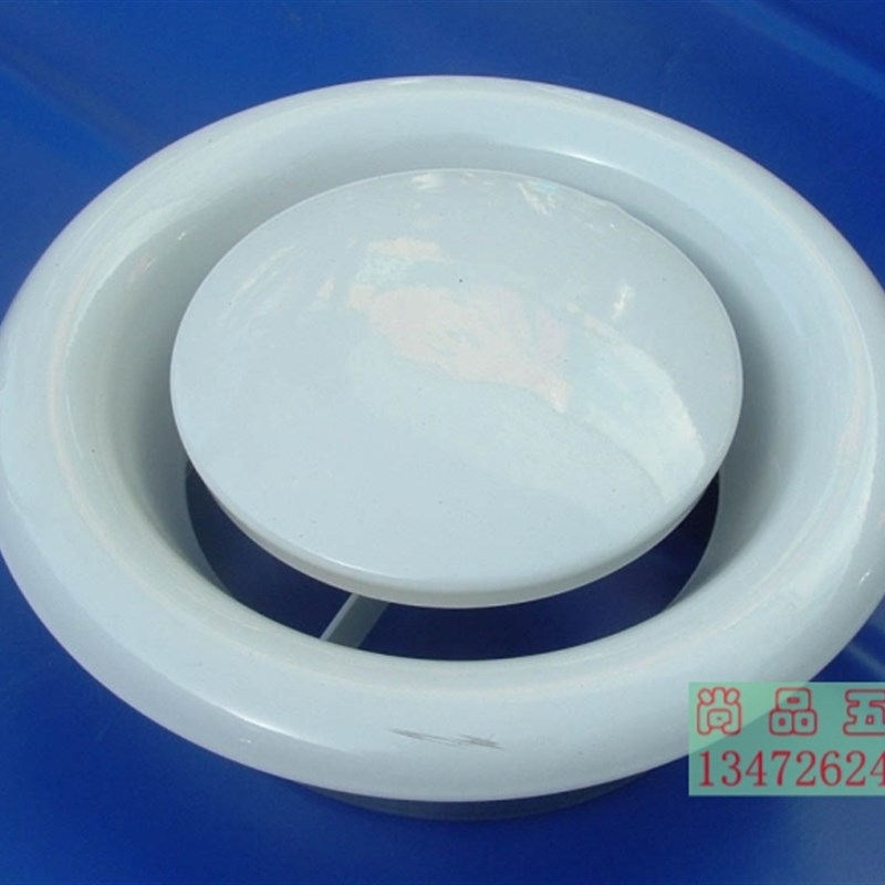 优质铁圆盘可调新风口出风口换气口排气口空调通风口直销80-200