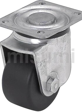 替代怡合达 重型脚轮CGL06-D80-N CGL06-D100-N 万向轮121X59孔距