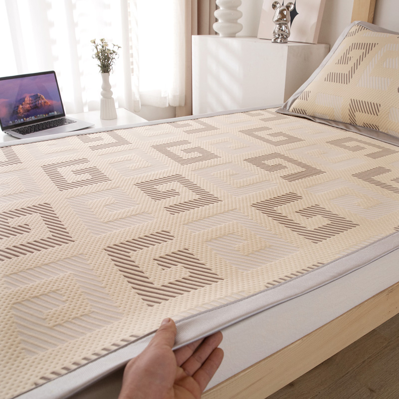 A类针织软凉席学生宿舍单人90cm夏季冰丝席可水洗夏天席子空调席