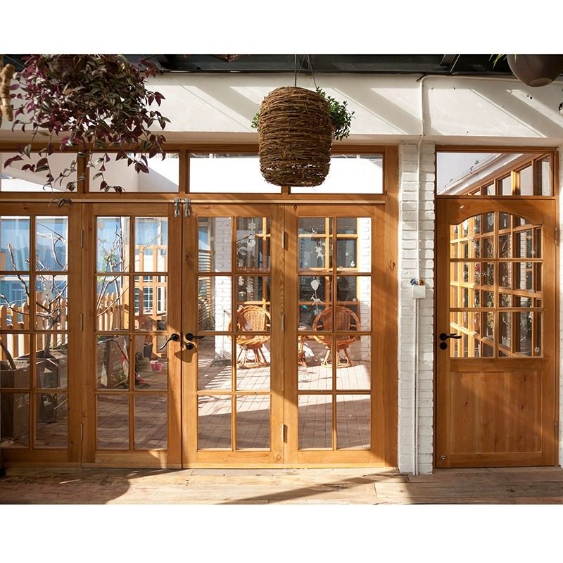 实木门推拉门松木卧室阳台卫生间定制室内原木门折叠门平开玻璃门