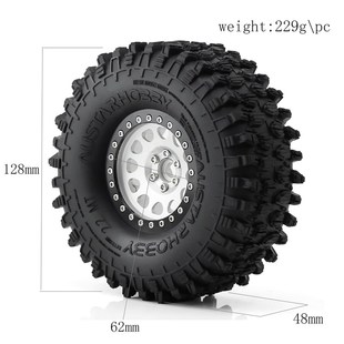 SCX10 10通用易控 CROSSRC 管架攀爬 H8H向西 2.2寸轮毂轮胎1