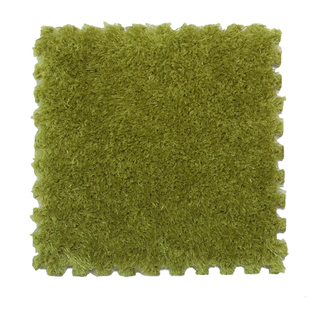 宿舍泡沫拼接地垫毛绒房间卧室方块四季满铺地毯水洗地板垫家用