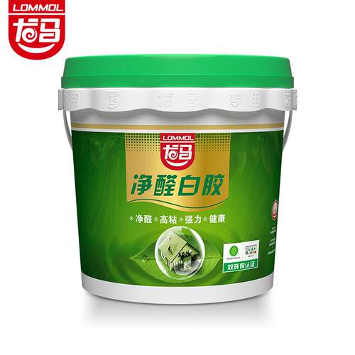 龙马净醛白胶强力白乳胶粘力木工胶粘剂环保家具木头板胶水