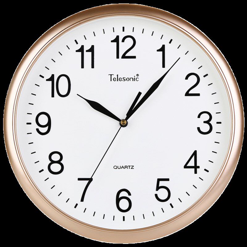 天王星钟表挂钟客厅22新款家用静音时钟挂墙免打孔石英钟表