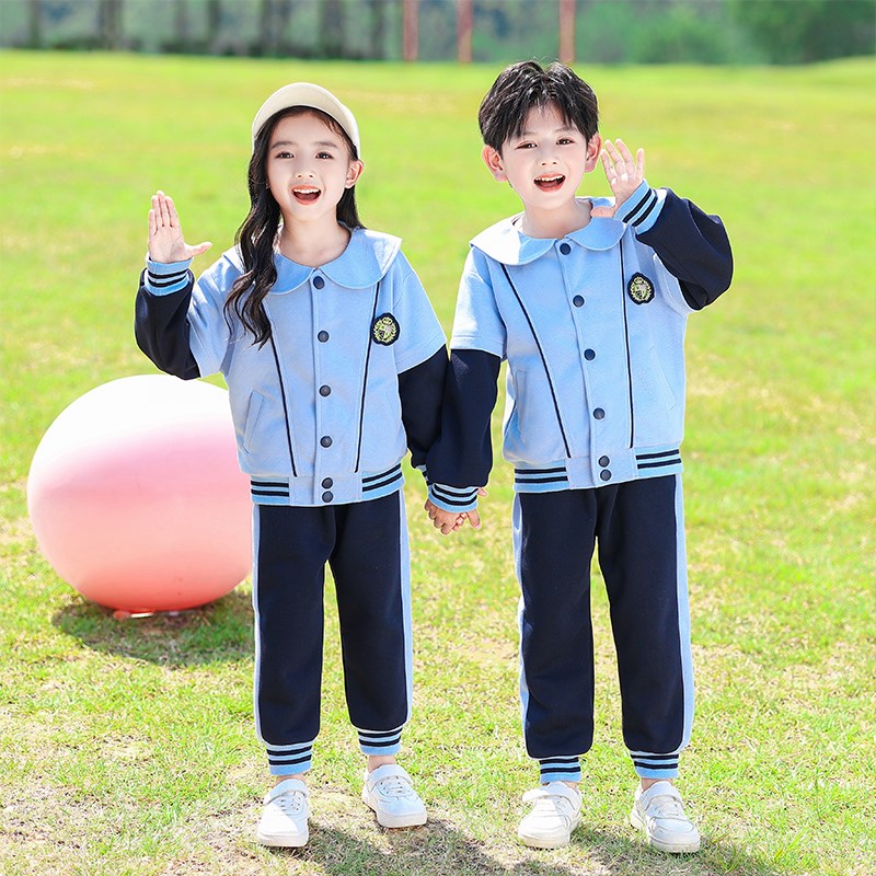 小学生校服三件套装班服儿童运动棒球服秋季新款幼儿园园服春秋装