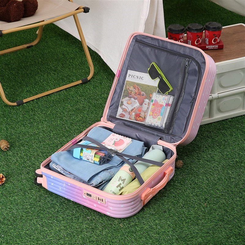 20寸儿童卡通拉杆箱小学生旅行包万向轮密码行李箱登机箱