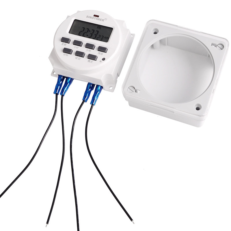 现货速发时控开关5V6V24V12V220V自动循环断电智能定时开关时间控