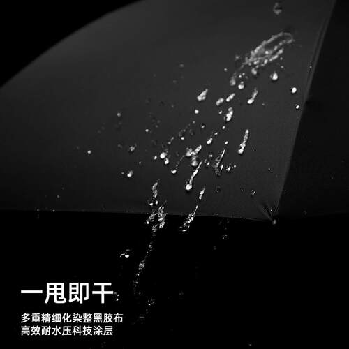 0WYV男士木柄高颜值商务男生长柄直柄暴雨大号雨伞logo