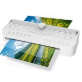 甄选2024新款 公a4塑封机家用冷热裱覆膜机照片过塑机 白色过塑机