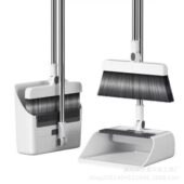 甄选新款 加厚扫把不粘毛发清洁 扫帚簸箕地刷三合一多功能组合套装