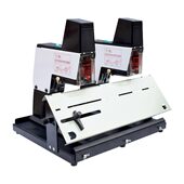 甄选雷盛订书机电动A3平订中缝钉订书器ST 1000TS重型公图文广告