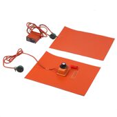 甄选硅橡胶加热板带旋钮温控硅橡胶加热垫电热片可调温硅胶电热板