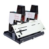 甄选雷盛订书机电动A3平订中缝钉订书器ST 1000TS重型公图文广告