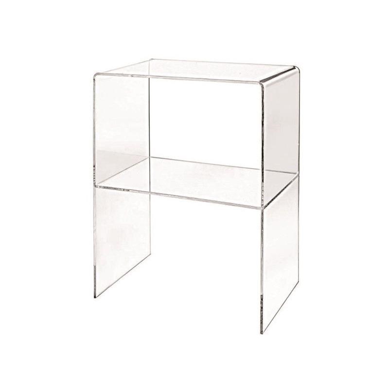 亚克力桌子落地透明家居装饰床头柜茶几简约家居家具用品