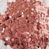 1.5厘米圆形气球亮片500克波波球透明球金色银色玫瑰金薄片填充物