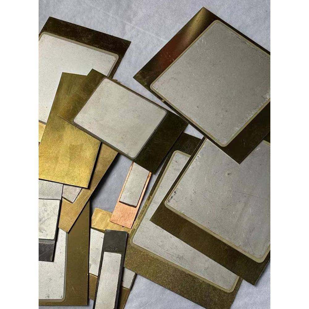 单晶双晶PZT5压电陶瓷发电片 振动传感器 电荷能量采集 发电装置