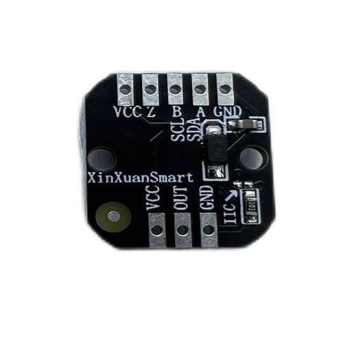 MT6701磁编码器模块PWM/i2c无刷电机编码器送磁铁替代AS5600模块