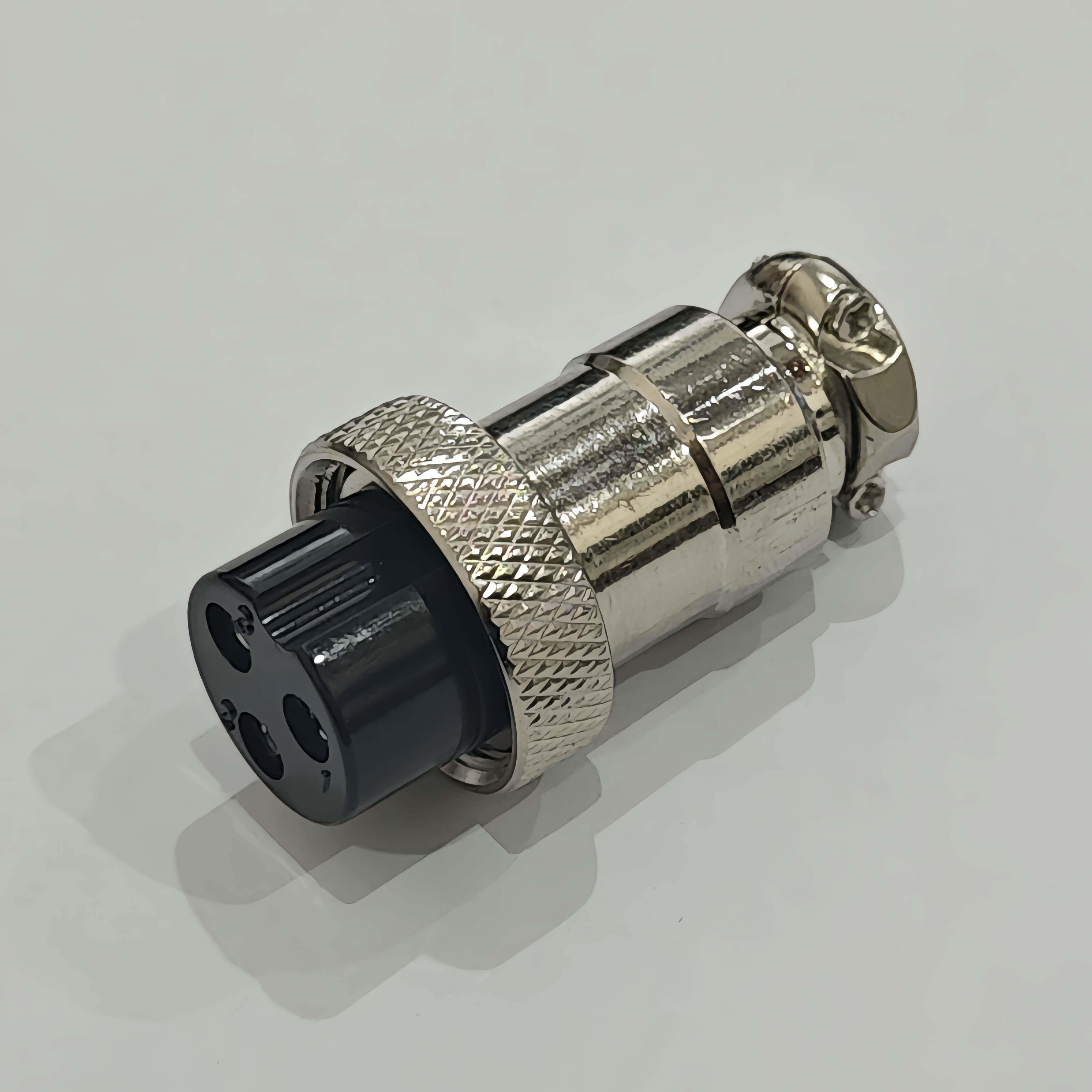 航空插头GX20母头2芯3芯4芯5-6-7-8-9-10-12-14-15芯19MM电连接器