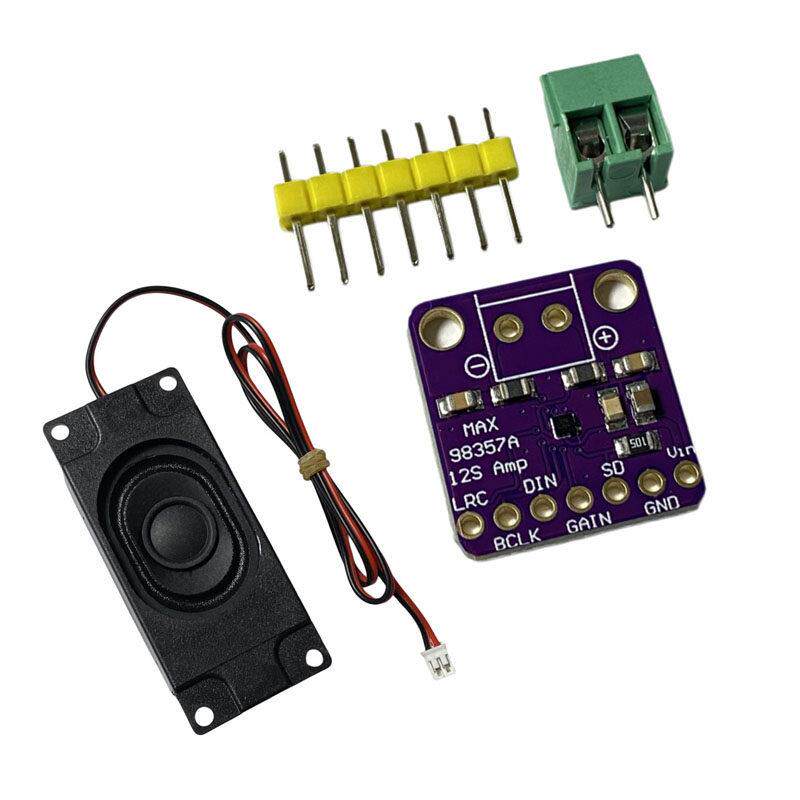 MAX98357 12S功放模块MAX98357 I2S音频放大器模块无滤波D类放大