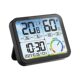 甄选新款 空气监测天气时钟温差记忆万年历闹钟无线 彩色温湿度计