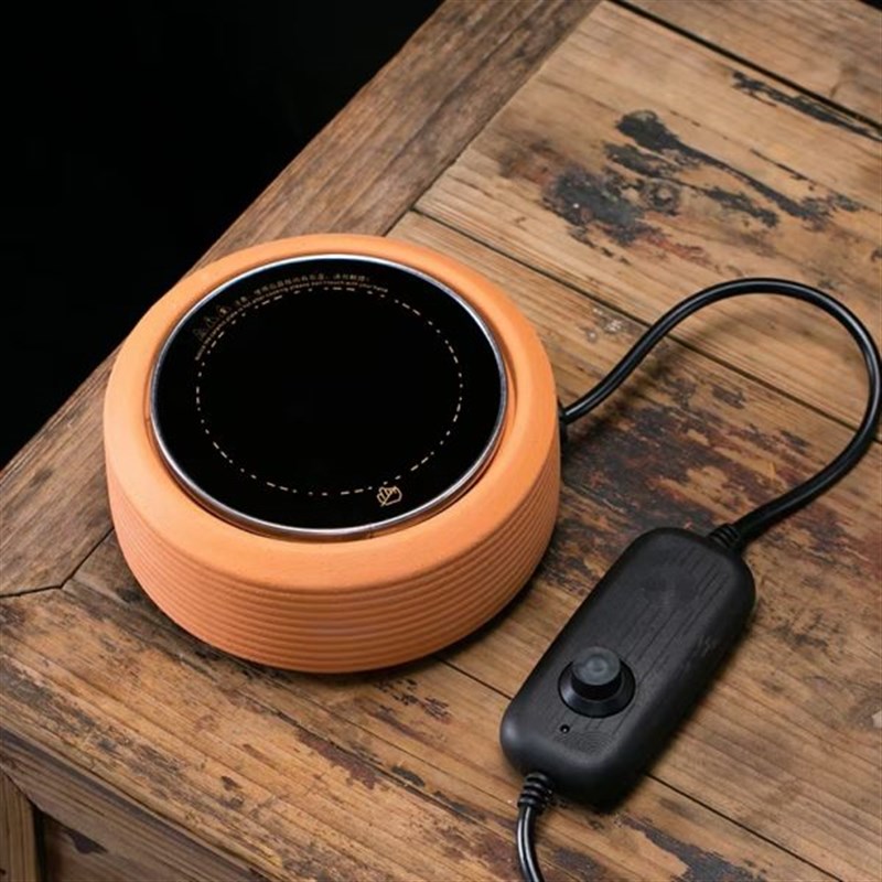 潮州手拉砂铫壶侧把壶烧水煮茶壶迷你G小号电炉丝红泥陶壶日式家