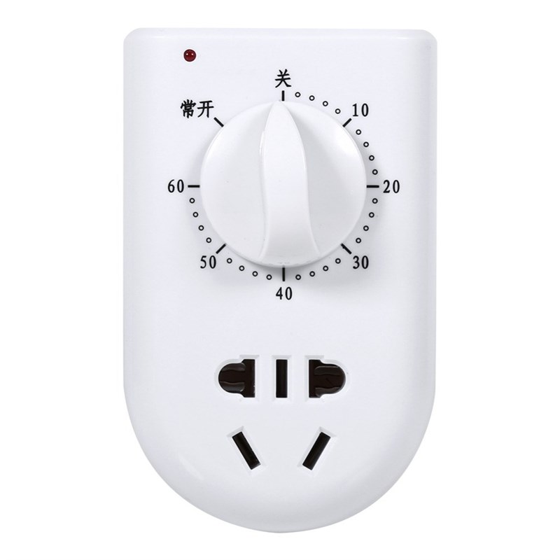 AC 220V 10A 60Minn Countdown Control Wall Plug Timer Socket