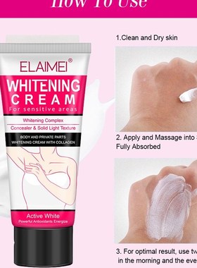 速发Kojicc Acid Armpit Whitening Cream Underarm Private Part