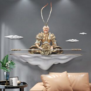 斗战胜佛壁挂客厅玄关墙面装饰挂件孙悟空3D立体浮雕壁画齐天大圣