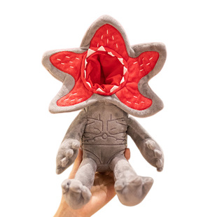 跨境爆款Stranger Things Demogorgon怪奇物语毛绒食人花公仔玩偶