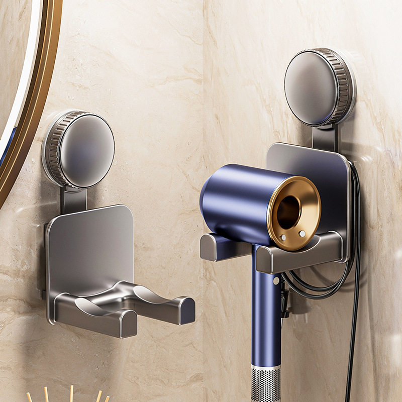 吸盘吹风机置物架卫生间壁挂吹风机支架浴室绕线风筒家用收纳,家庭/个人清洁工具,吹风机置物架,淘宝优惠券,粉丝福利购,淘宝优惠卷