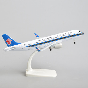 20cm南方航空南航仿真拼装合金客机模型飞机摆件礼物航模A320neo