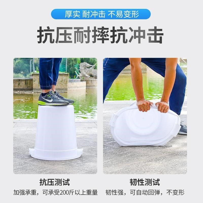 塑料水缸家用储水用水桶加厚大号容量装水带盖接水农村装米特大