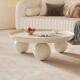 圆墩墩云朵茶几BOV厅现代户简约家边用客小型桌子不规则异形奶油