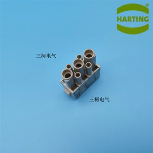 CD模块7芯矩形重载连接器40A HAN HARTING浩亭哈丁 09140073101