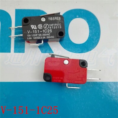V-151-1C25 微动开关 1185RE8 V4F1P01C 672010 15A 250V 限位