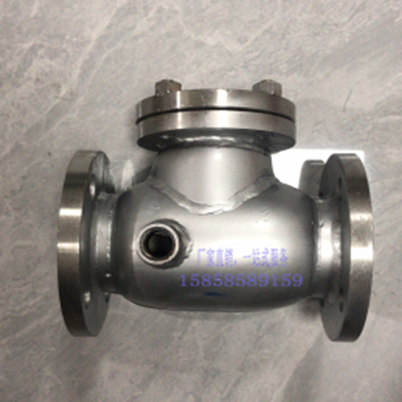 BH44W/H-16P不锈钢304夹套保温止回阀单向阀DN25 40 50 65 80 100