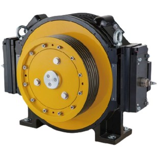 永磁同步无齿轮曳引机WYJ103 电梯配件 主机 申菱电梯曳引机