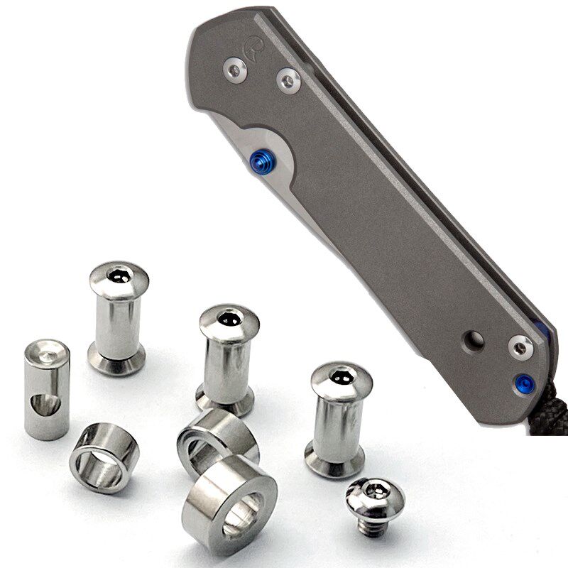 定制大沙钛合金螺丝 Chris Reeve Large Sebenza 21周年大沙螺丝