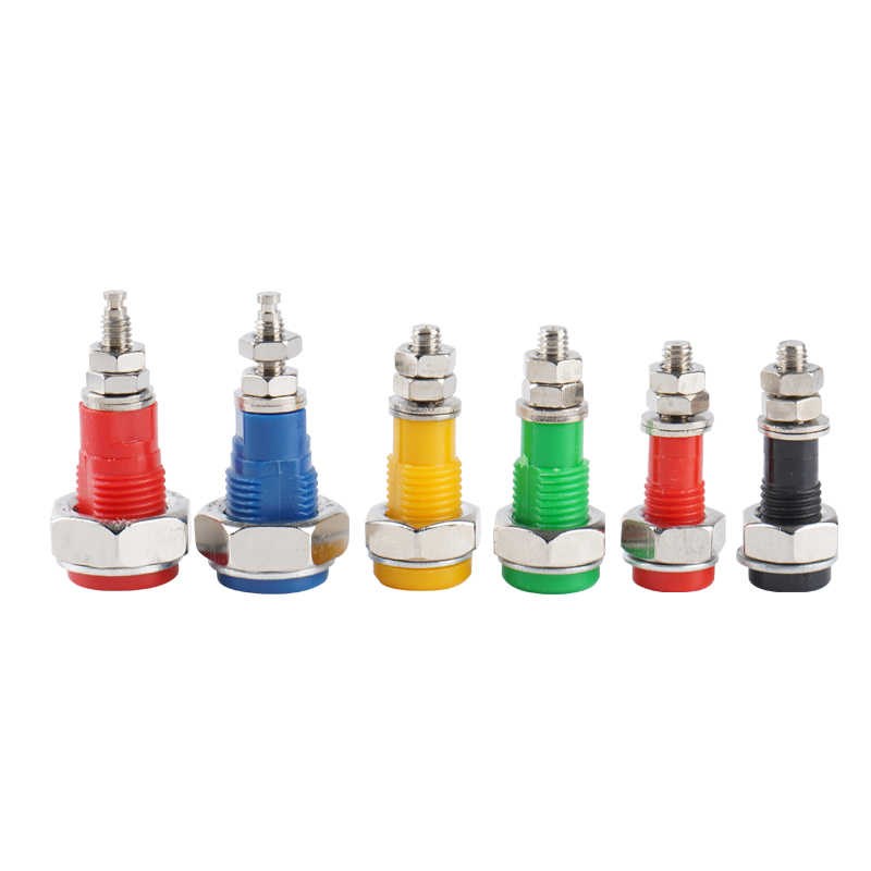 4mm香蕉插座/面板开孔12毫米插座/纯铜大电流30A/接线柱端子插头