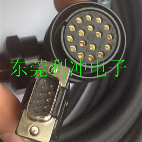 汇川伺服电机编码器信号线 IS600PT3R5I S6-L-P01-05.0 动力线
